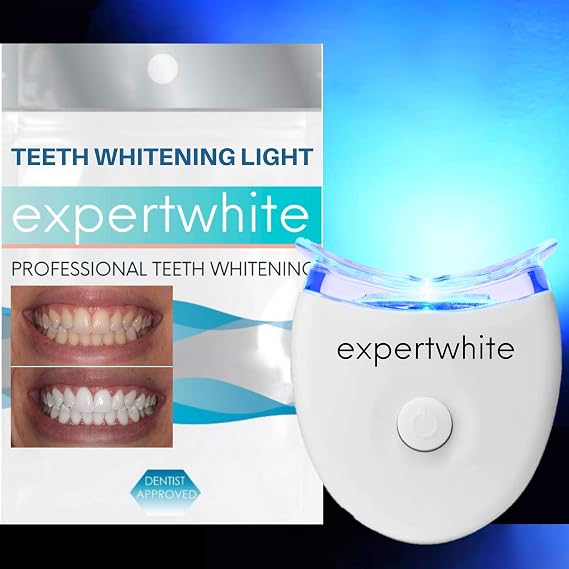 Teeth Whitening Accelerator Light, 5X More Powerful Blue LED Whiten Teeth Faster with Teeth Whitener Pen or Strips. Replacement Light Only