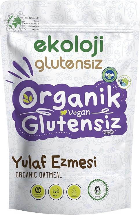 Ekoloji Market Organik Glutensiz Yulaf Ezmesi 300 gr