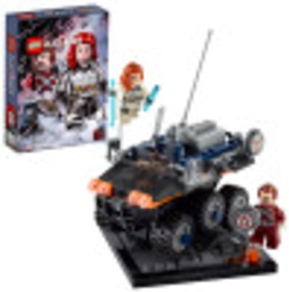 LEGO Marvel Avengers Taskmasters Ambush 77905 Exclusive Black Widow Movie Building Kit; Includes Black Widow, Taskmaster and Red Guardian Minifigures and The Taskmasters Vehicle (230 Pieces)