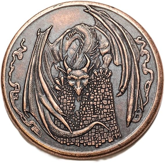 Awoken Dragon Copper Token