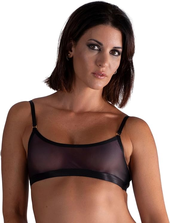 LECHERY Lustrous Sheer Bralette