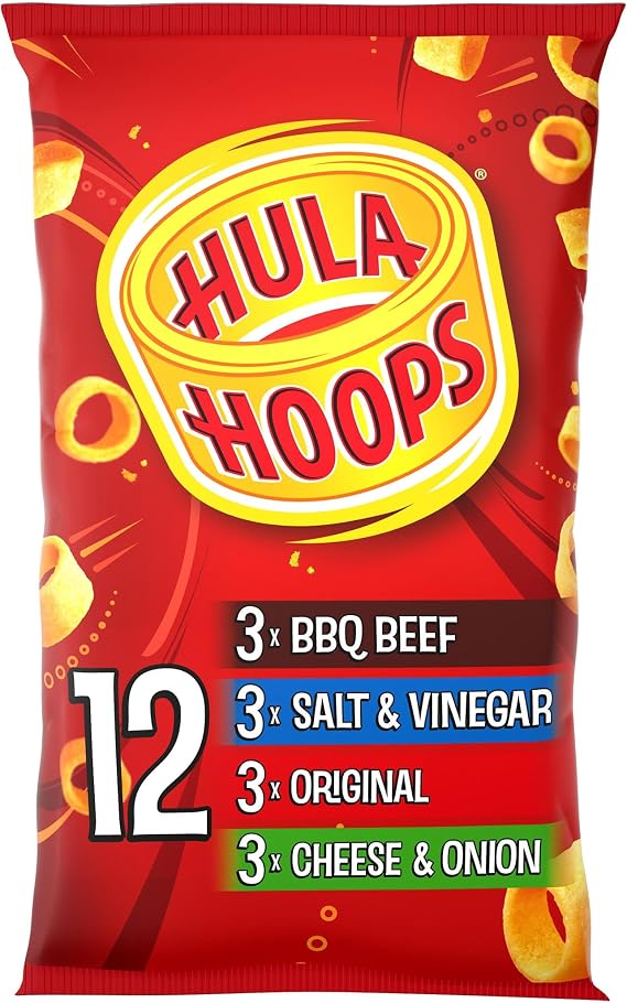 Hula Hoops Variety Pack, 24 g