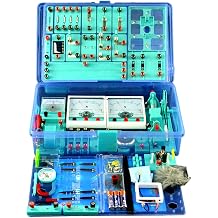 Manual Experience Study Trial Junior High School Physics Laboratory Box, Basic Electrical Circuit, Electrical Experiment Kit, Educational Toy, Science Experiment Kit, Motor and Bulb Included