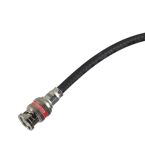 BJC 12G SDI Cable (Made with Belden 4505R), 25 Foot, Black, Assembled in USA
