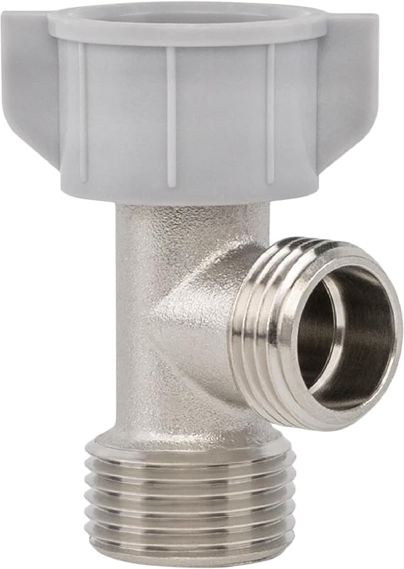 LUXE Bidet 7/8" x 7/8" x 1/2" Hybrid Metal & Plastic Cold Water T-Adapter | Only Compatible with NEO Series Bidets Attachments