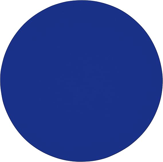 Solid Color 7.5" Circular Mouse Pads (Blue)
