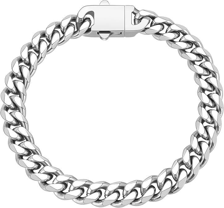 Fiusem Cuban link Bracelets for Men