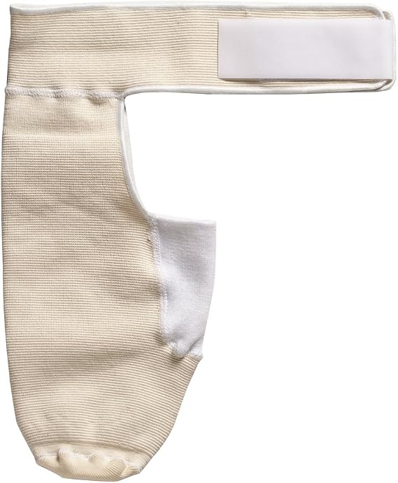 Above Knee AK Stump Shrinker, Limb Compression, Expandable Gusset, Medical Amputee Care, Large (10 inch Length)