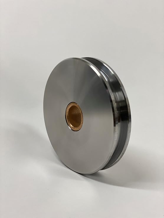 Auto Lift Parts Steel Cable Sheave 4" Pulley with 3/4" Center Hole - Upgraded from Nylon OEM - Fits 2-Post Surface Mount Lifts - Professional Grade Replacement - Benwil GPOA Series Compatible