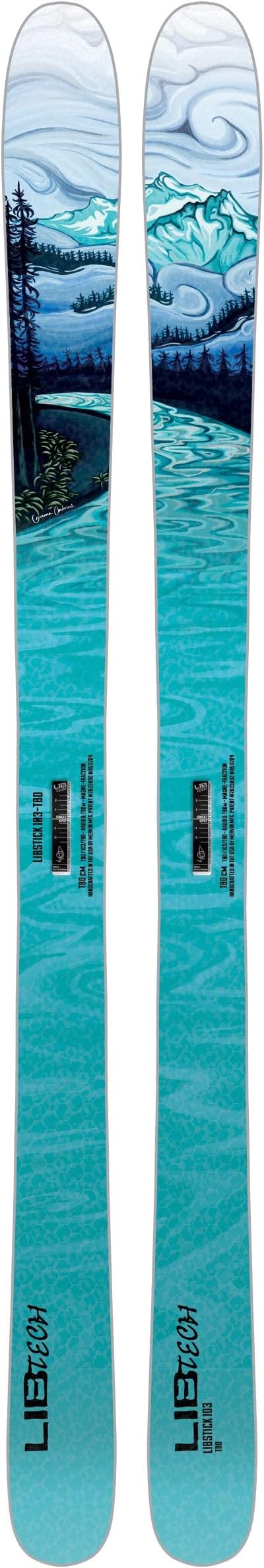 Lib Tech Libstick 103 Womens Alpine Skis