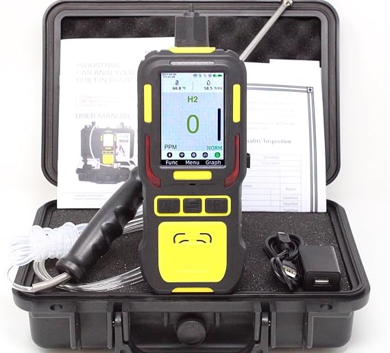Hydrogen Gas Data Logger Analyzer | USA NIST Traceable Calibration