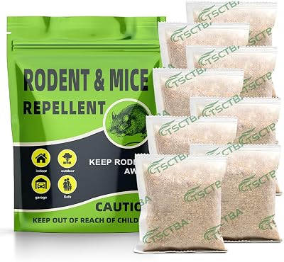 Rodent Repellent,Mouse Repellents Outdoor,Rat Repellent for House,Natural Mice Repellant Indoor, Peppermint Oil to Repel Mice and Rats,Get Rid of Mice, Keeps Mice Away,Rat Deterrent Indoor -8P
