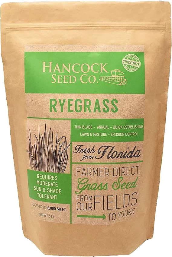 Hancock Seed Co. Ryegrass Seeds - 50 lbs.