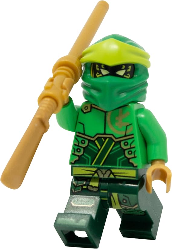 LEGO Ninjago Dragons Rising Season 2: Lloyd Minifigure with Bladed Staff