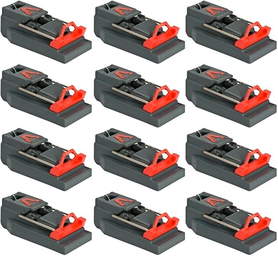Victor Quick Kill Mouse Trap (Pack of 12 traps) Easy to Set mouse trap