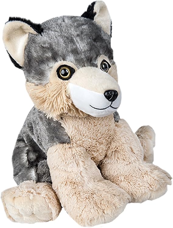 Cuddly Soft 8 inch Stuffed Wolf...We Stuff 'em...You Love 'em!