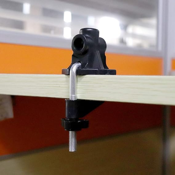 Universal Clamp for Desktop Mount Holder, Replacement Bracket Clamp C-Clamp For Mic Stand/Table Lamp Desk