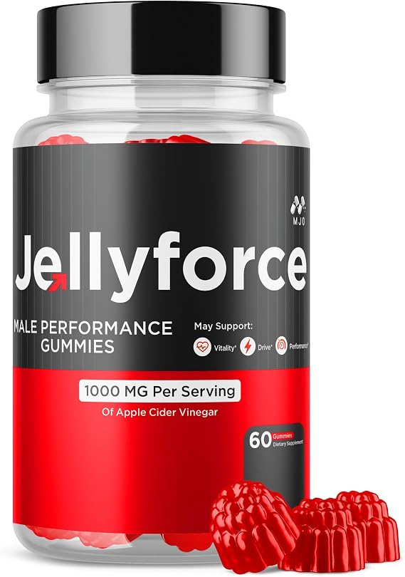 Jellyforce Gummies, Official Jellyforce Supplement Formula (60 Gummies)