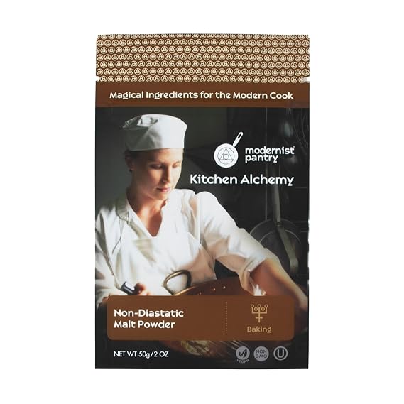 Non-Diastatic Barley Malt Powder Non-GMO Vegan OU Kosher Certified - 50g/2oz