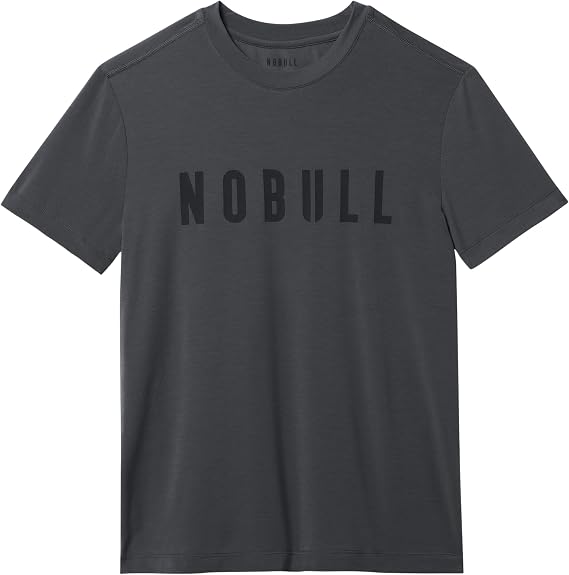 NOBULL Men's Tee | Moisture-Wicking Workout Top for Gym & Running, Athletic Fit, Stylish Activewear Graphic T-Shirt