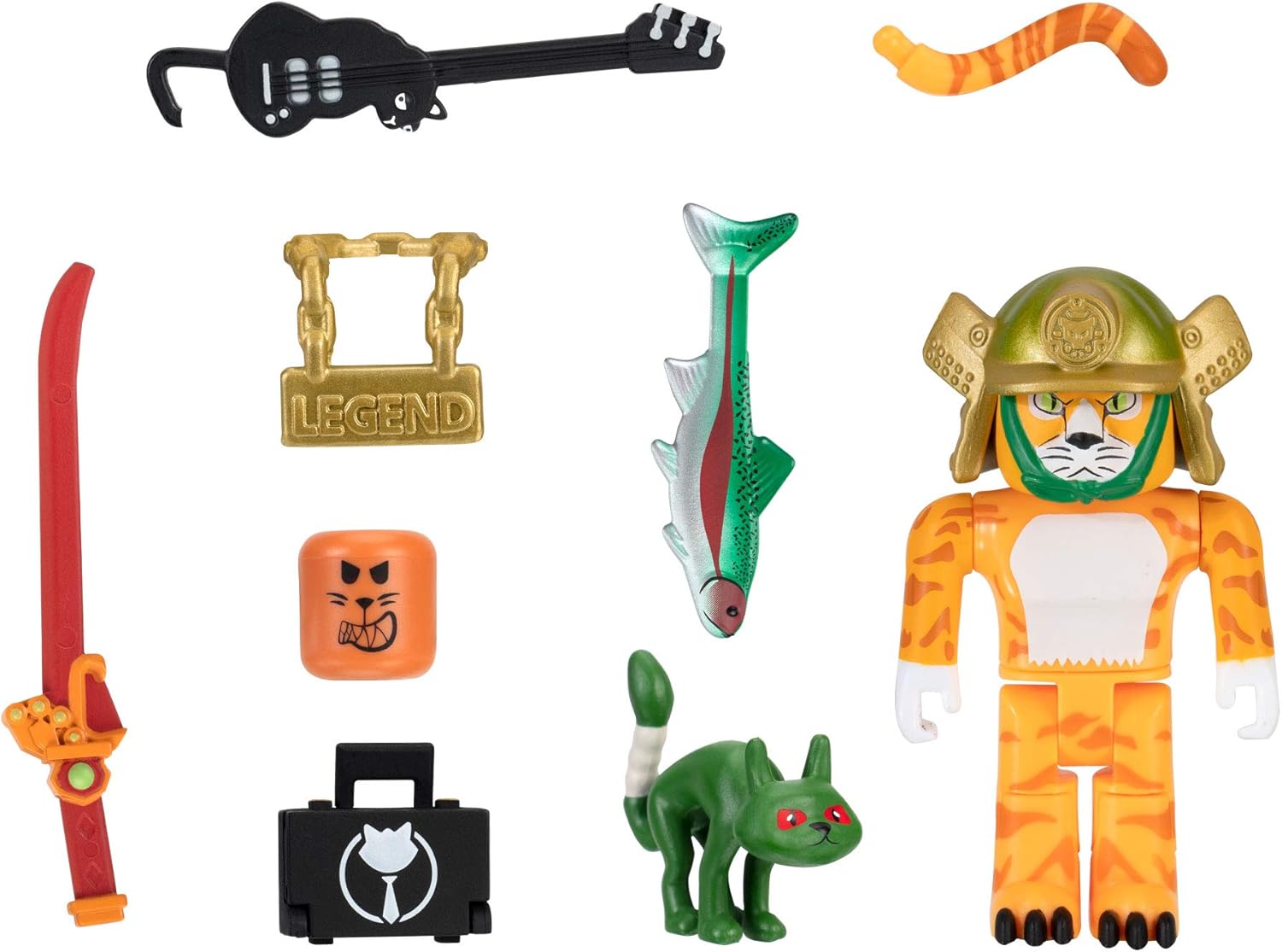 Roblox Avatar Shop Series Collection - Cat Legends Figure Pack Exclusive Virtual Item