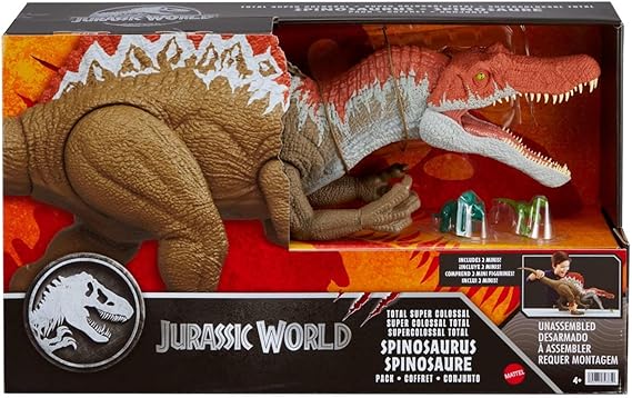 Jurassic Total Super Colossal Spinosaurus Pack