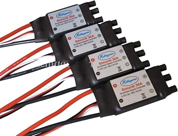 SimonK 30A ESC Brushless Speed Controller BEC 2A for Multirotor Quadcopter4 Pack