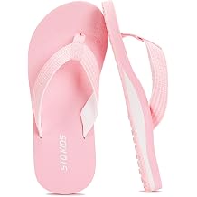 Unisex Quick Dry Flip FlopsArch Support Boy Girls Thong Sandals