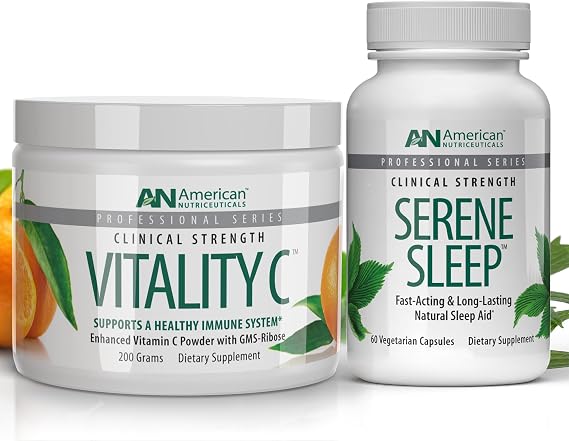American Nutriceuticals Vitality C and Serene Sleep Bundle