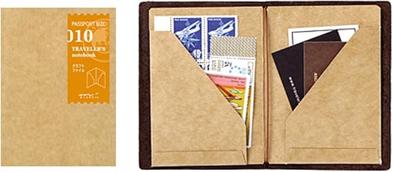 Midori Traveler's Notebook Passport Size Refill (010) Craft File
