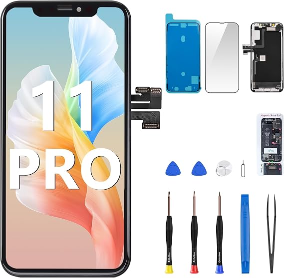 for iPhone 11 Pro Screen Replacement with Ear Speaker 5.8" LCD