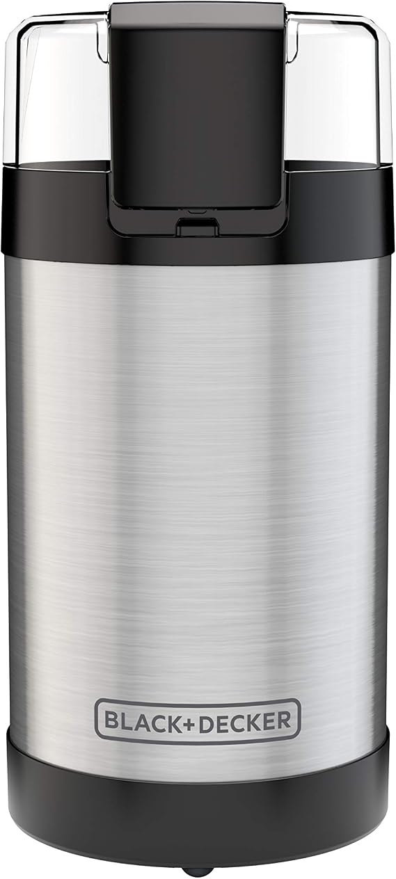 BLACK+DECKER One-Touch Coffee & Spice Grinder with Stainless Steel Blades