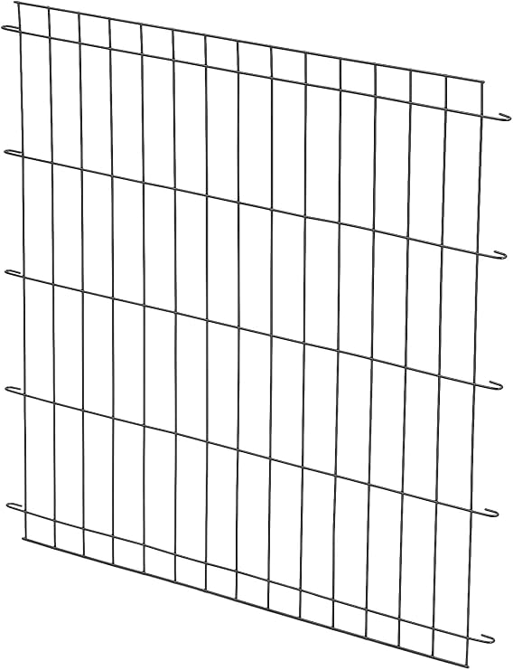 MidWest Homes for Pets Dog Crate Divider Panel for 36-inch Crates, Adjusts Living Space, Fits MidWest Cage Models 1536, 1536DD, 1936, Black E-Coated, 1536DPN