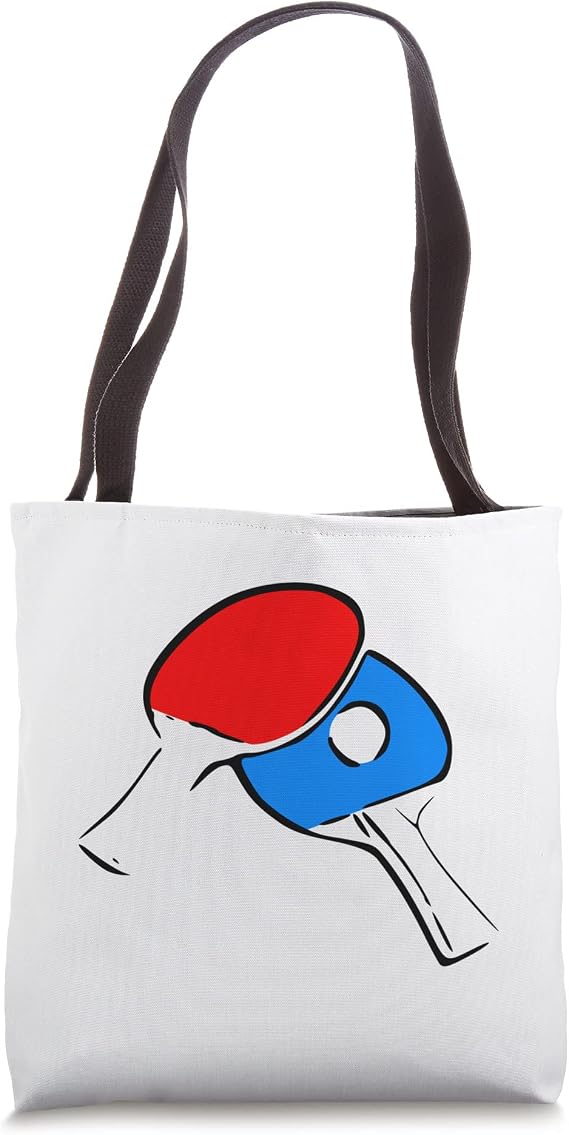 Table Tennis Racket Tote Bag