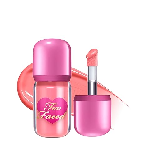 Too Faced Love Flush Blush Glowing Liquid Blush | Liquid Blush, Blendable, Luminous Blush that leaves a Flush of Color | Layer over makeup or wear alone for a natural look
