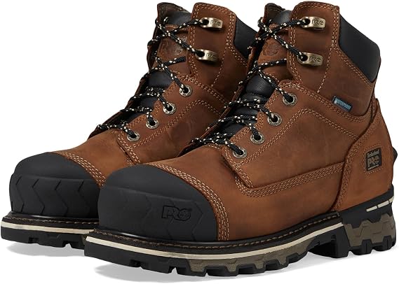 Timberland PRO Boondock 6" Composite Safety Toe Waterproof Brown 8 C (M)