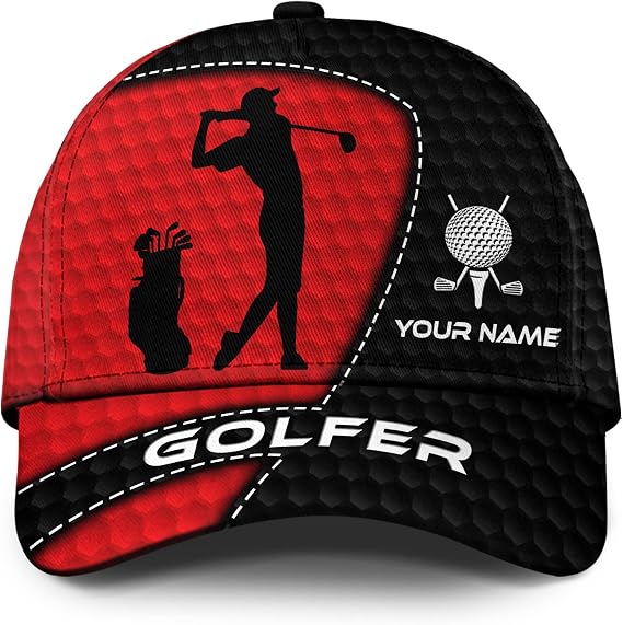 CleveFit Golf Baseball Caps for Men Personalized Golf Snapback Flexfit Adjustable Hat
