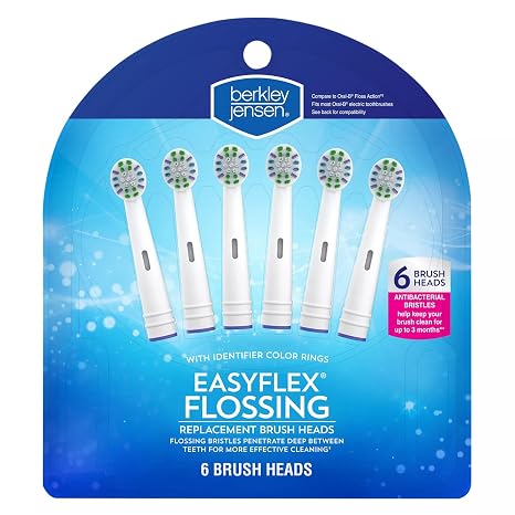Berkley Jensen 31664 Easy Flex Flossing Replacement Brush Head