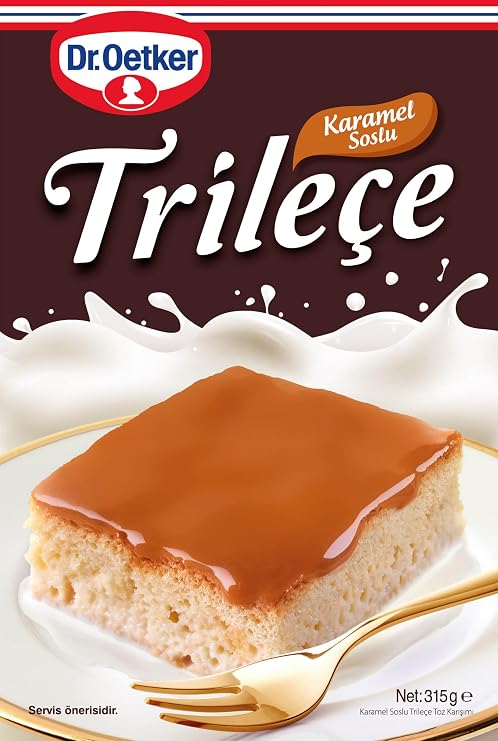 Dr. Oetker Trileçe with Caramel Sauce