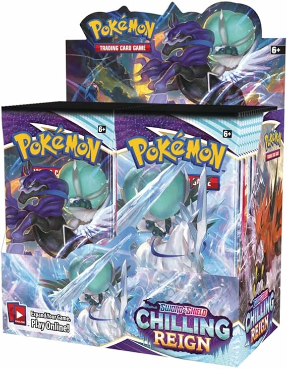 Pokémon Card Game Sword & Shield - Chilling Reign Booster Display Box