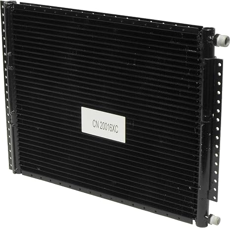 A/C Condenser 14" X 18" Parallel High Flow O Ring Fitting fits Universal