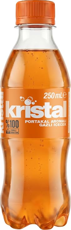 Kristal Portakal Aromalı Gazlı İçecek 250 ml 24'lü | | 250 ML x 24 | O Bizden Biri |