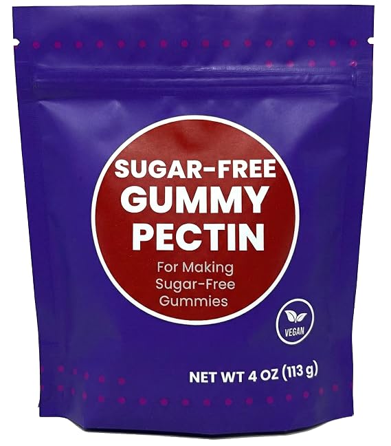 Extra Slow Setting Sugar-Free Gummy Pectin, Sugar-Free Pectin for Gummy Making Recipes 4 Ounce