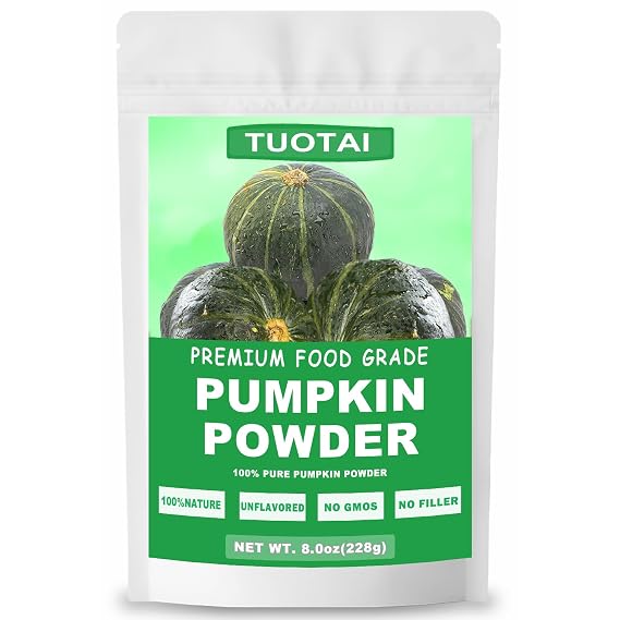Dried Pumpkin Powder, 8.0oz, Pumpkin Powder for Smoothie, Drinks, Cake and Baking Food