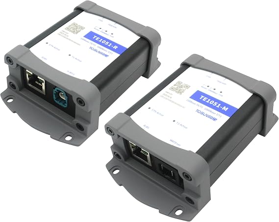 TOSUN Technology - 1 CH 100Base-Tx 1000Base-T or Car Ethernet 100/1000Base-T1 to USB Adapter