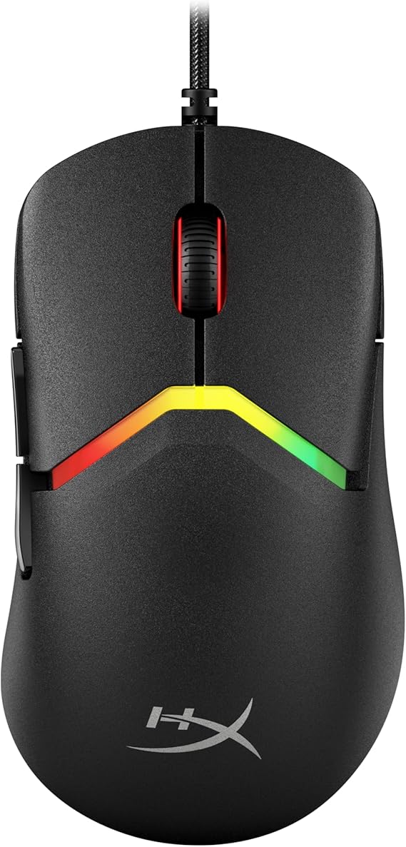 HyperX Pulsefire Saga Pro Wireless Gaming Mouse for PC, Modular Design, Interchangeable Parts, 4k Polling, 72g Lightweight Frame, Wireless, Instant Pair, Black