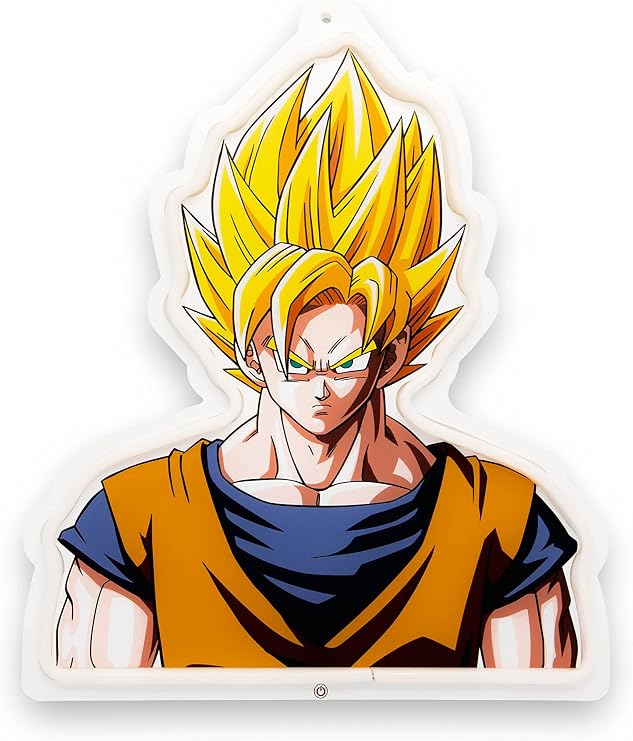Teknofun - Dragon Ball - Neon Style DBZ Goku SS Light-Up - Illumination - 811415
