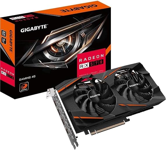 GIGABYTE Radeon RX 570 Gaming 4GB Graphic Cards GV-RX570GAMING-4GD