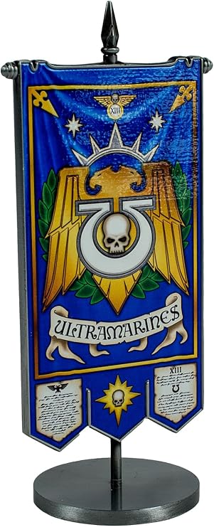 Warhammer 40,000: Ultramarines Metal Chapter Banner