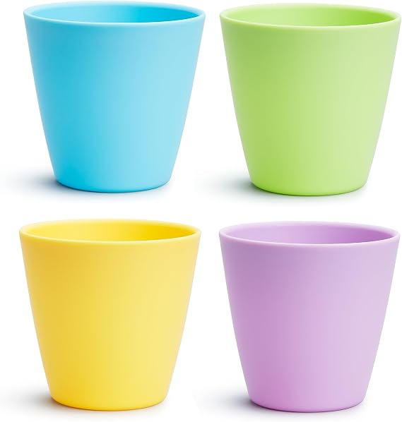 Munchkin MultiTM Open Training Toddler Cups, 8 Ounce, 4 Pack